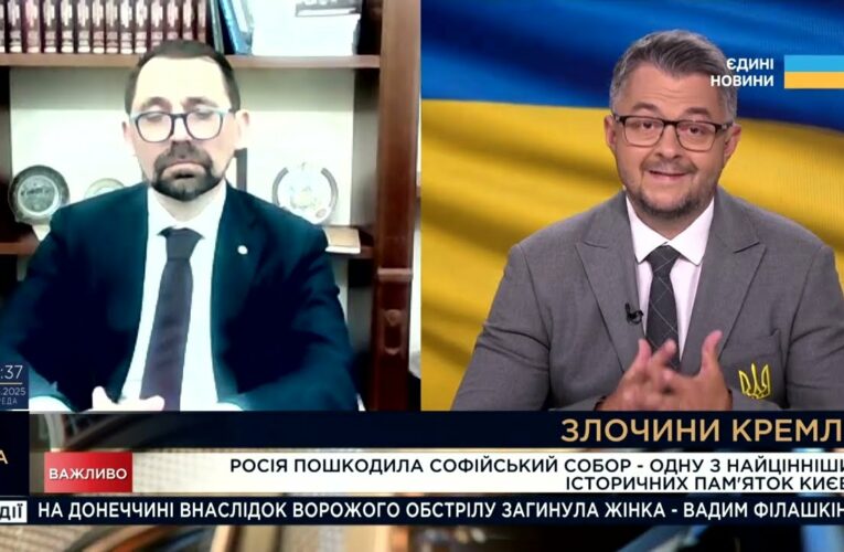 Коментар Миколи Точицького щодо пошкоджень Софії Київської та Одеської кіностудії