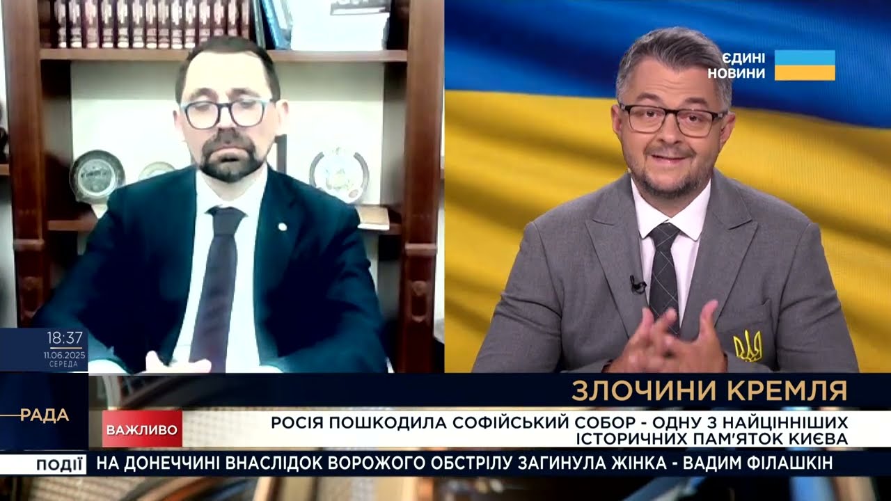 Коментар Миколи Точицького щодо пошкоджень Софії Київської та Одеської кіностудії