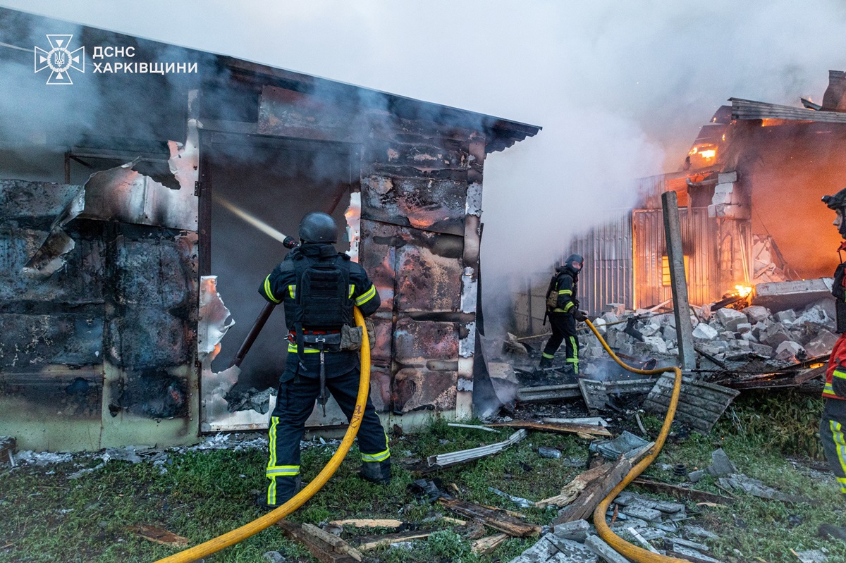 Новини України - ДСНС показали наслідки удару РФ по Харкову