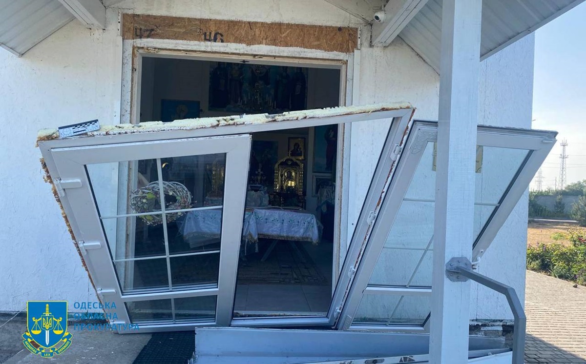 Новини України - На Одещині внаслідок атаки дронів РФ пошкоджено храм