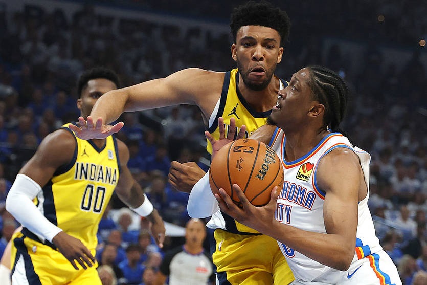 Новини спорту - НБА, плей-оф: Оклахома вийшла вперед у фіналі після перемоги над Індіаною