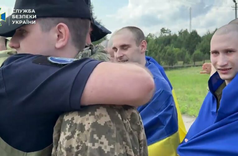 СБУ показала ексклюзивні фото та відео з обміну полонених 9 червня