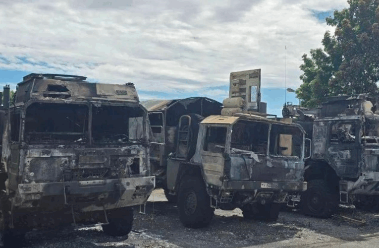 Сплутали з технікою ЗСУ: у Німеччині спалили вантажівки Бундесверу