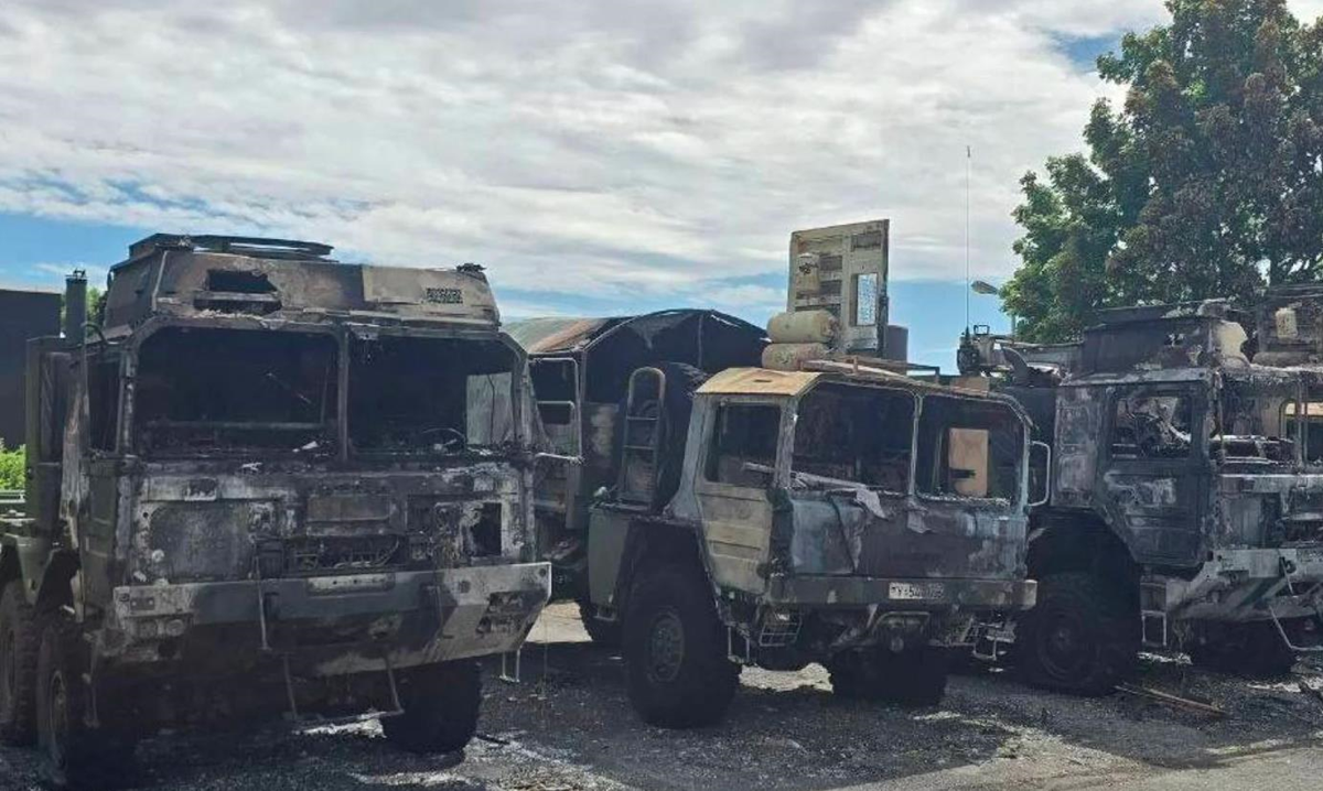 Новини світу - Сплутали з технікою ЗСУ: у Німеччині спалили вантажівки Бундесверу