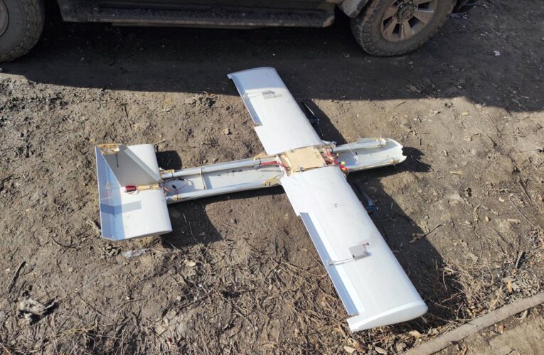 У Харкові чоловік виявив на городі російский БПЛА