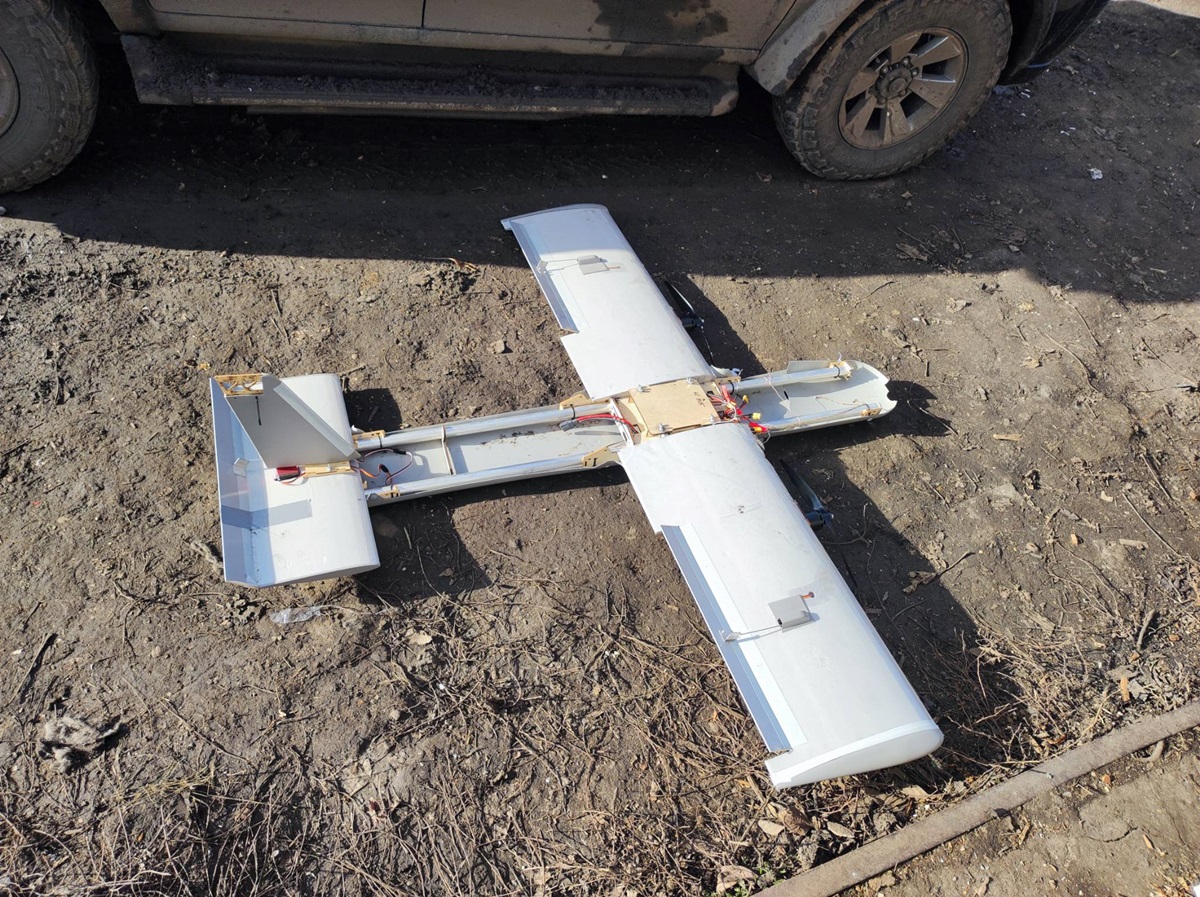 Новини України - У Харкові чоловік виявив на городі російский БПЛА