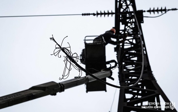 У Херсоні виникли перебої зі світлом через обстріли