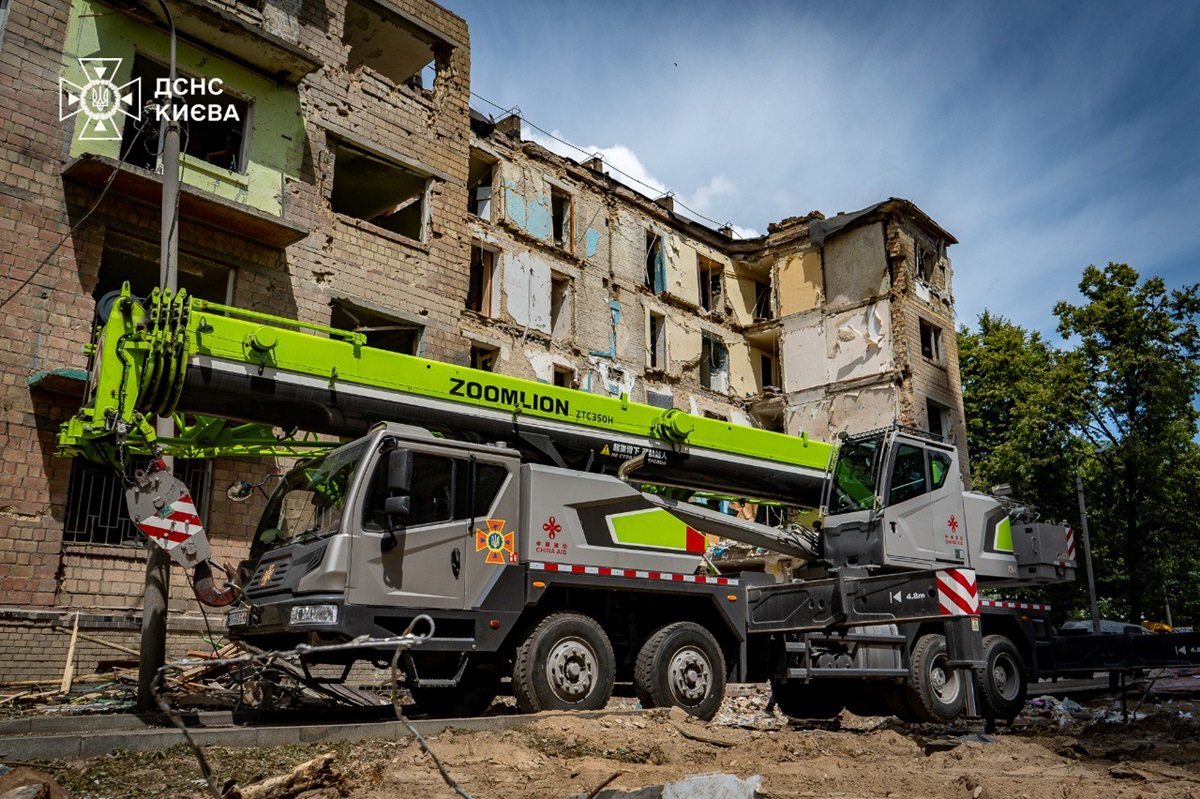 Новини Києва - У Києві завершені роботи на місці влучання ракети РФ в багатоповерхівку
