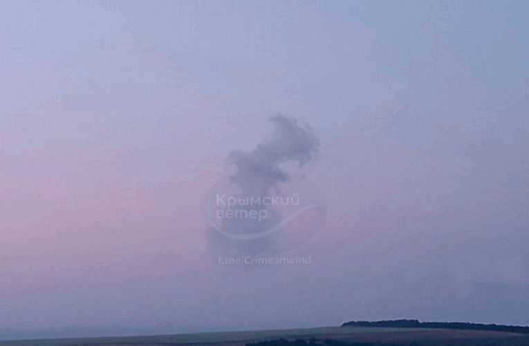 У Криму пролунала серія вибухів – соцмережі
