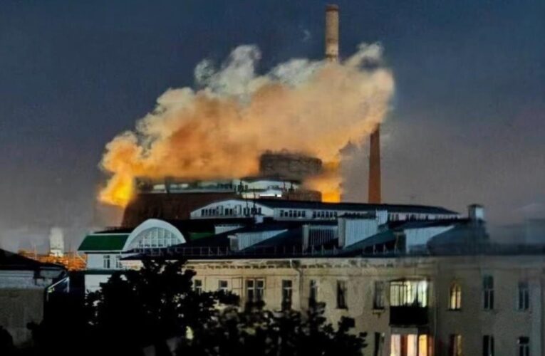 У Росії палає хімзавод – соцмережі