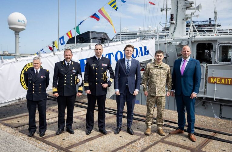 Україна одержала тральщики від Бельгії та Нідерландів