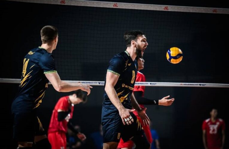 Українські волейболісти в Лізі націй насилу перемогли Японію