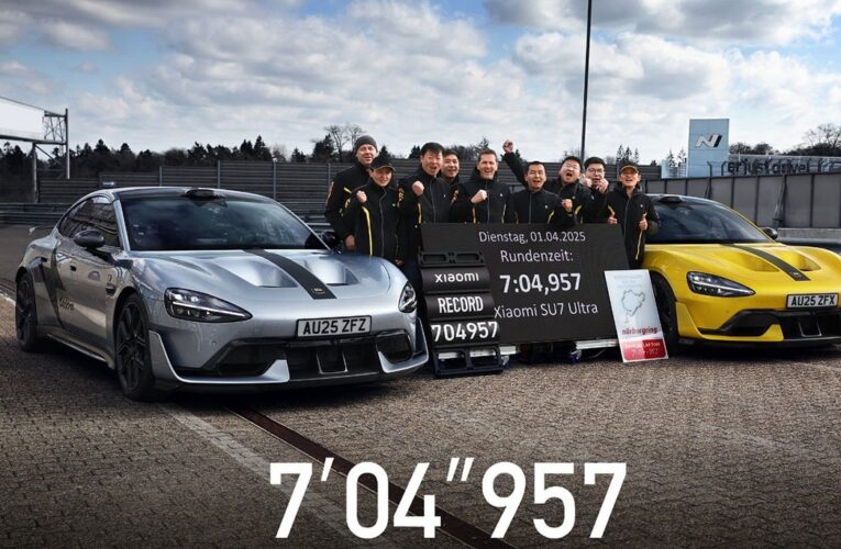 Xiaomi SU7 Ultra встановив рекорд Нюрбургринга серед серійних електрокарів