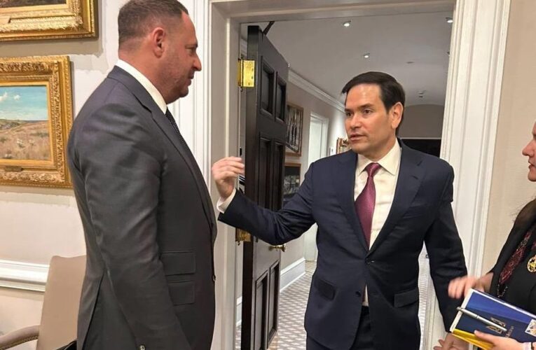 Єрмак розповів про переговори з Рубіо у Вашингтоні