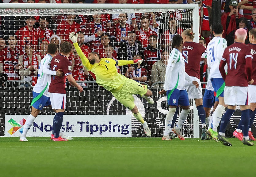 Новини спорту - Збірна Італії у відборі на ЧС-2026 незвично для себе програла Норвегії