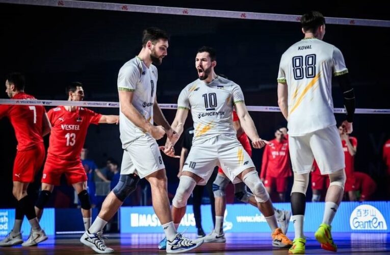 Збірна України з волейболу перемогла турків у Лізі націй
