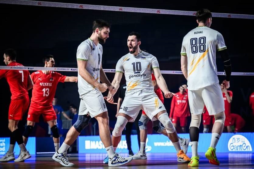 Новини спорту - Збірна України з волейболу перемогла турків у Лізі націй
