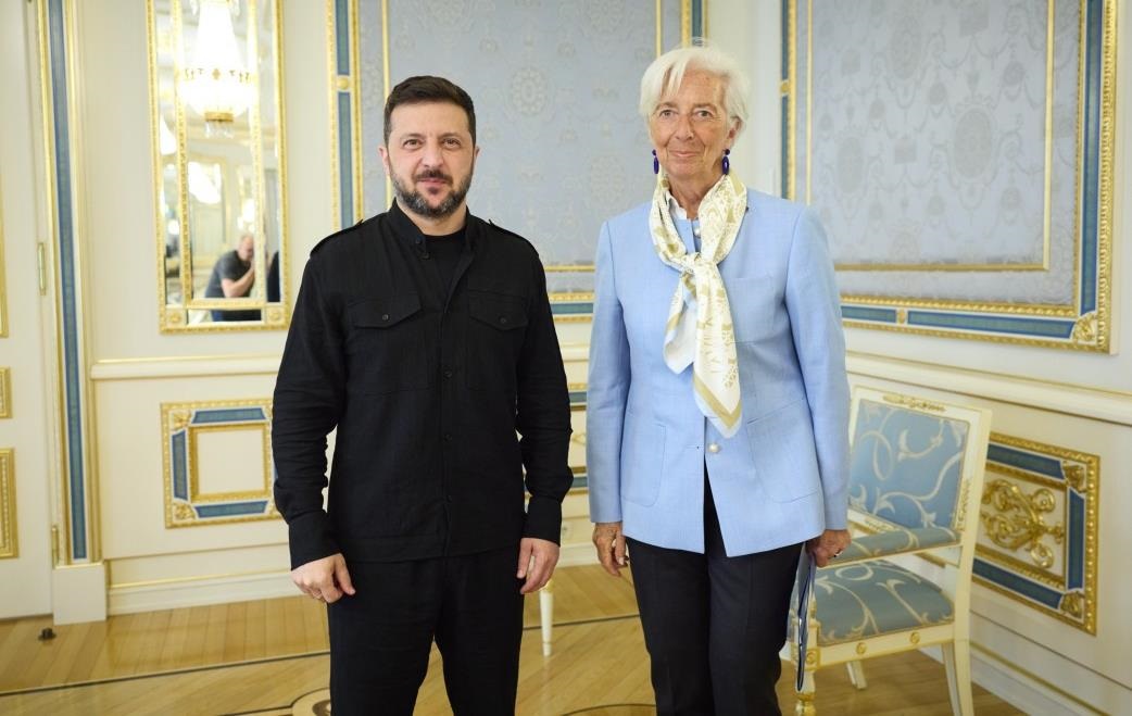 Новини України - Зеленський і глава ЄЦБ обговорили активи Росії