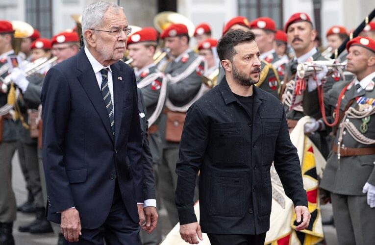 Зеленський прибув до столиці Австрії