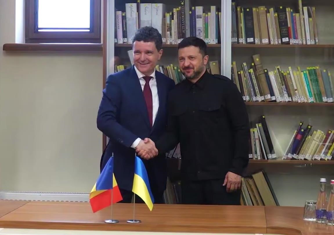 Новини України - Зеленський провів першу зустріч з президентом Румунії