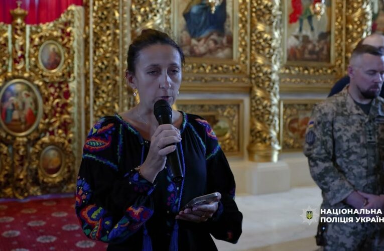 У Києві попрощалися з командиром Обʼєднаної штурмової бригади Нацполіції «Лють» Максимом Казбаном