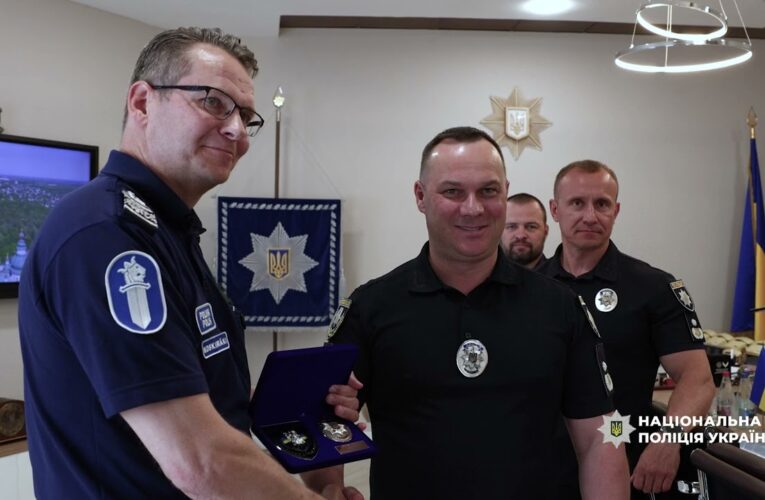 Іван Вигівський провів робочу зустріч із Комісаром поліції Фінляндії Ілкка Коскімякі