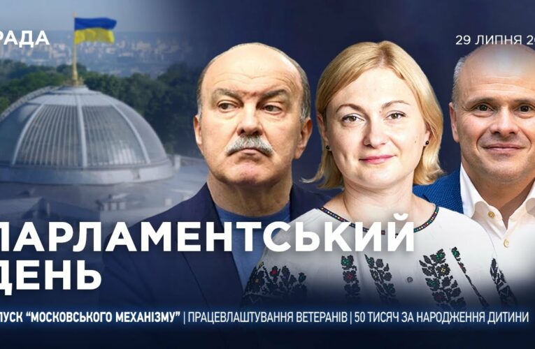 Парламентський день 29.07.2025