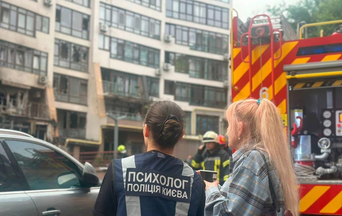 Новини Києва - Атака на Київ: число потерпілих сягло дев'яти осіб