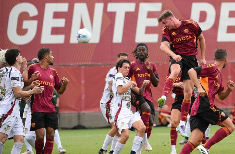 Без Довбика: новачок Роми оформив покер у товариському матчі