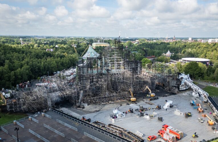 Головна сцена Tomorrowland згоріла за два дні до старту