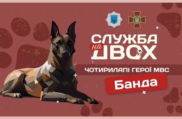 🎖 БАНДА – собака-герой України та вірна напарниця | Служба на двох
