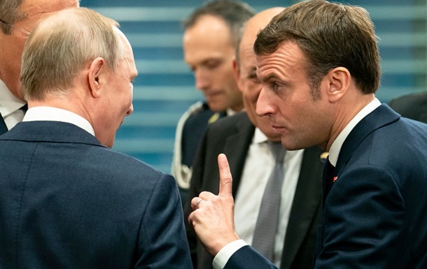 Макрон пояснив причини свого першого за три роки дзвінка Путіну