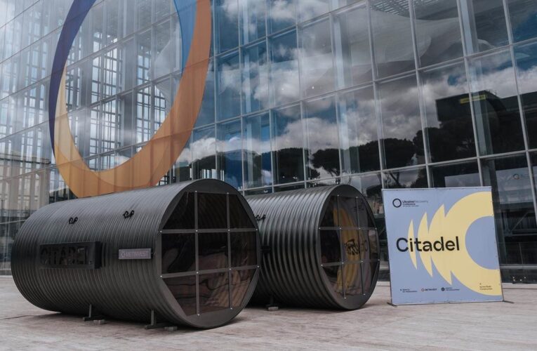 Метінвест показав укриття для школярів на конференції у Римі