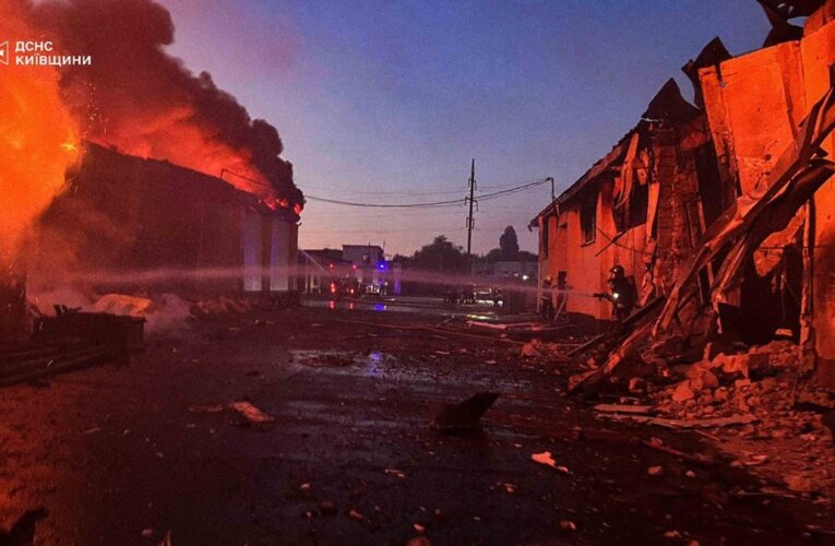 На Київщині пошкоджені будинки, є поранені