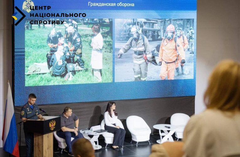 На окупованих територіях поліцаї провели навчання для зрадників