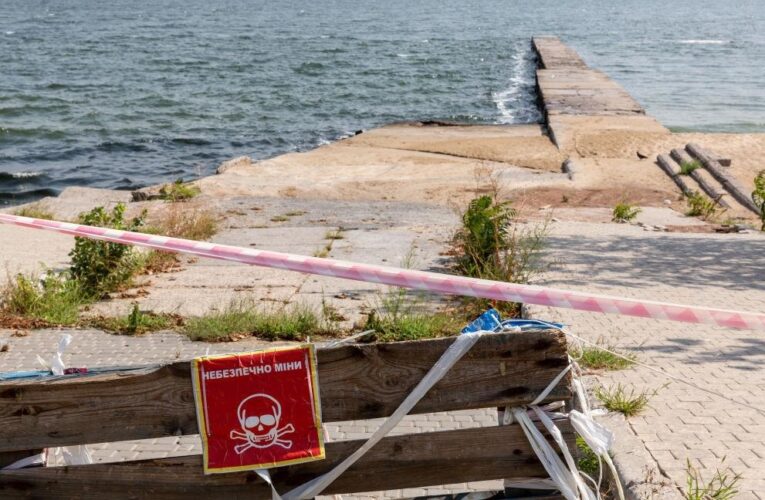 На узбережжі Одещини знищили морську міну
