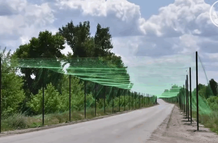 На Запорізькому напрямку з’явився антидроновий тунель