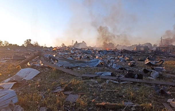 Названо причину потужних вибухів під Житомиром