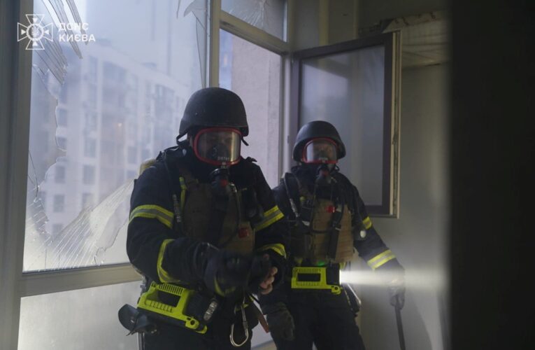 Нічна атака на Київ: з’явилися фото наслідків