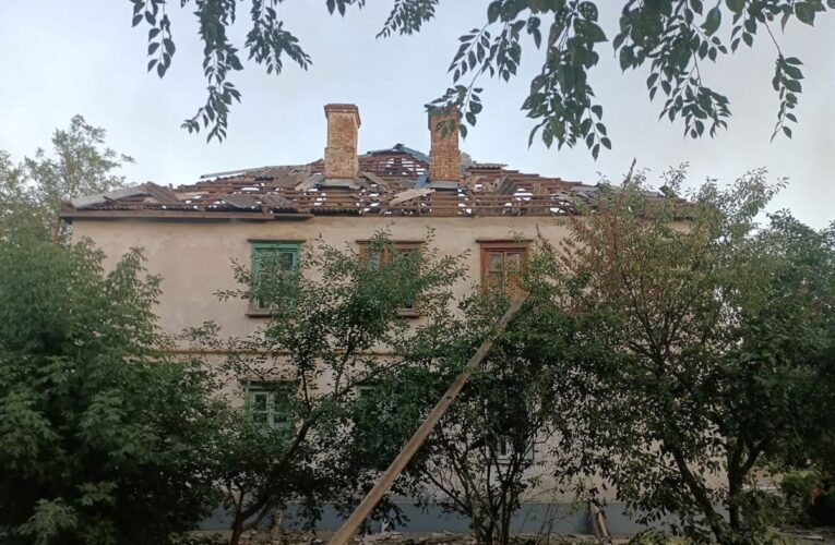 Обстріл Дніпропетровщини: виникла пожежа, є постражалі