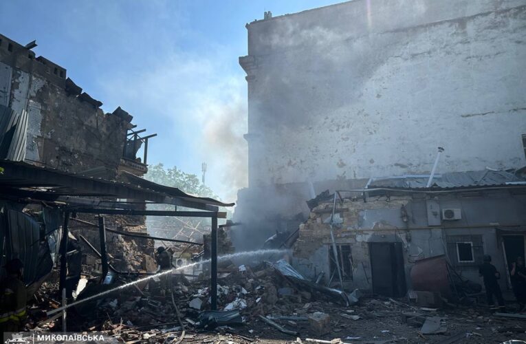 ОВА показала наслідки удару по Миколаєву