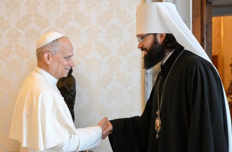 Папа Римський вперше зустрівся з російським митрополитом