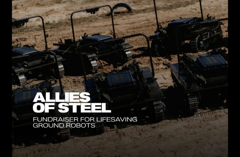 ALLIES OF STEEL: fundraiser by the MFA of Ukraine and UNITED24 for ground-based robotic platforms