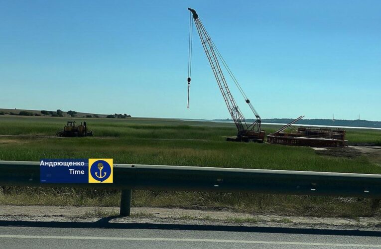 Росіяни будують міст через Міуський лиман у Крим – Андрющенко