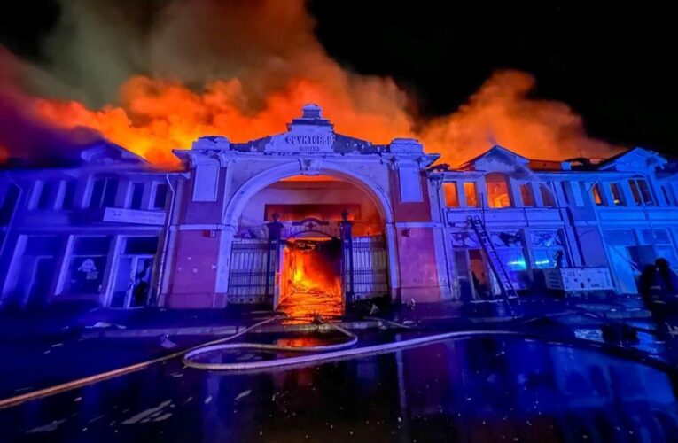 Російська атака пошкодила сім об’єктів культурної спадщини в Одесі