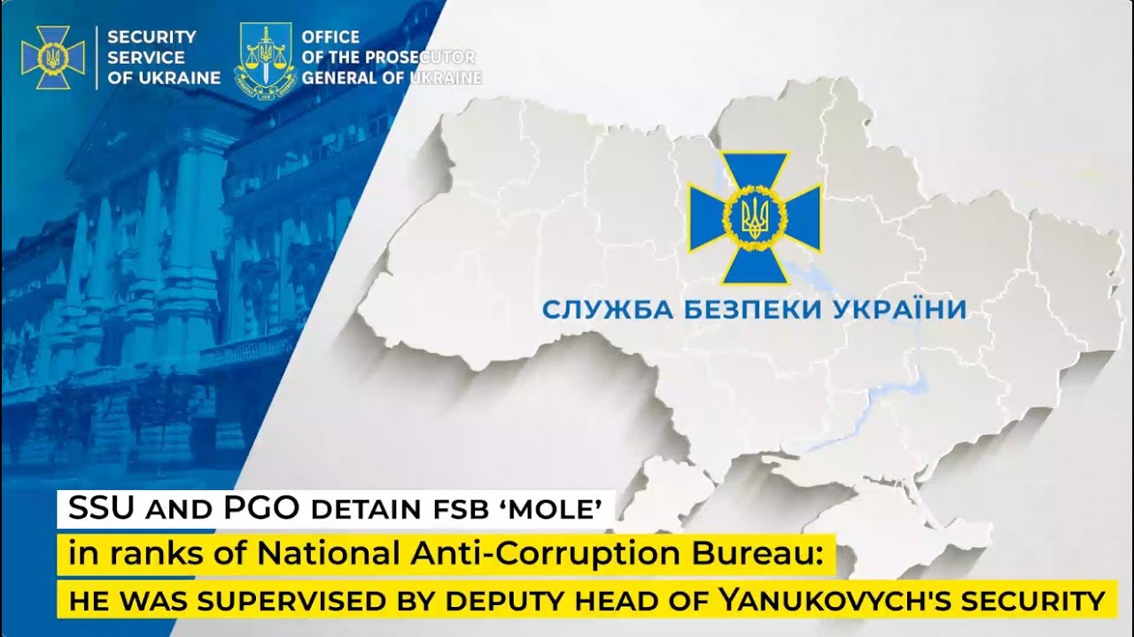 SSU and PGO detain fsb ‘mole’ in ranks of National Anti-Corruption Bureau