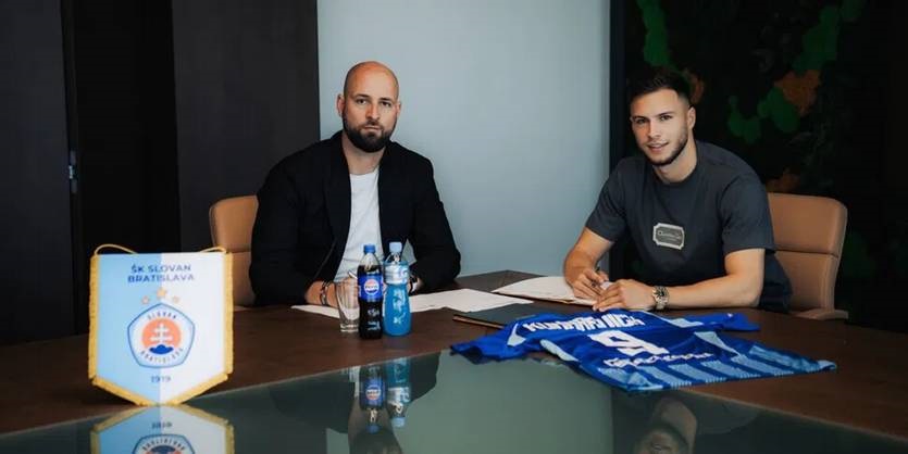 Новини спорту - У грі за Слован проти Пряшіва Кухаревич виділяється грою із забитим м’ячем