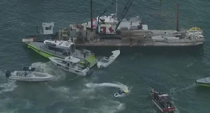 Новини світу - У Маямі баржа зіткнулася з човном, загинули діти