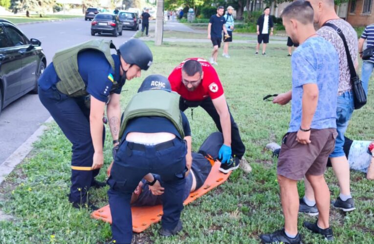 У Нікополі FPV-дрон поранив чотирьох людей