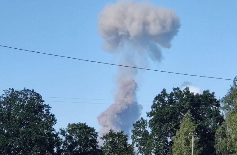 У Житомирі стався потужний вибух на АЗС